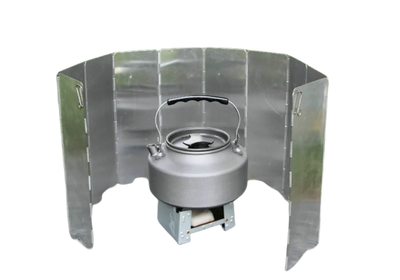 Foldable Stove Windscreen | Gas Stove Plates | MilitaryKart