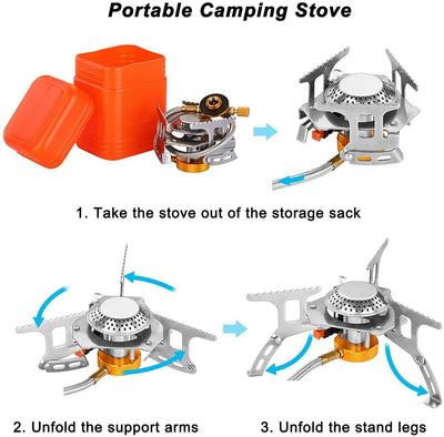 Camping Gas Stove | Portable Gas Stove | MilitaryKart