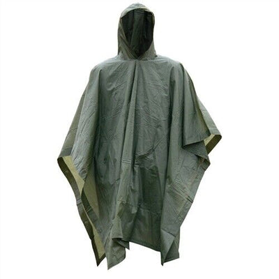 Genuine Military Poncho | Hooded Rain Poncho | MilitaryKart