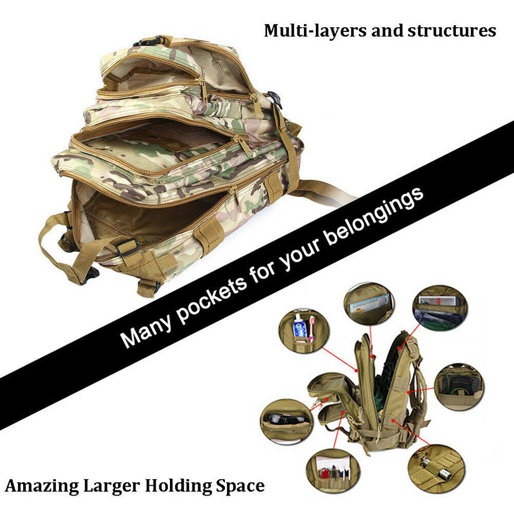 Military Tactical Backpack | Waterproof Tactical Bag | MilitaryKart