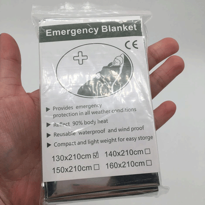 Mylar Emergency Blanket | Emergency Thermal Blanket | MilitaryKart