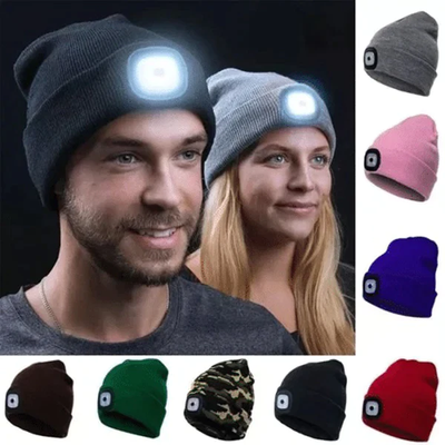 Lighted Beanie Hat | LED Beanie Hat | MilitaryKart