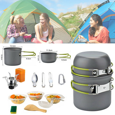 Camping Cooking Set | Camping Pots and Pans | MilitaryKart