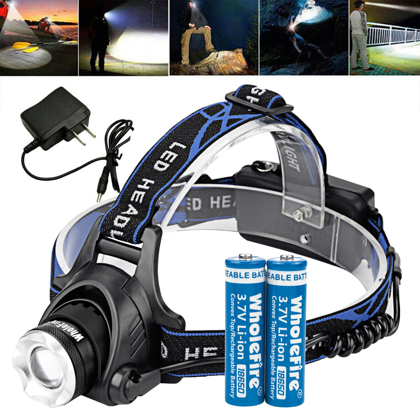 Waterproof Headlamp Kit | LED Headlamp Kit | MilitaryKart