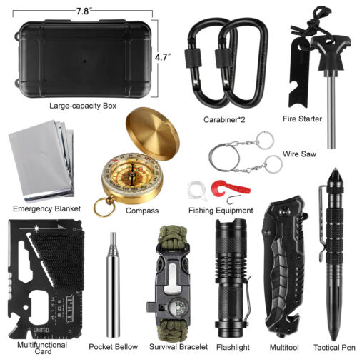 Outdoor Survival Kit | Emergency Survival Kit | MilitaryKart