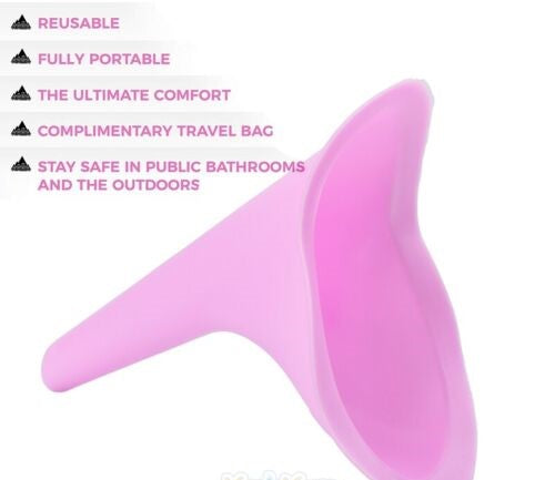 Female Urinating Device | 3 Pcs Reusable Urinal Funnel | MilitaryKart