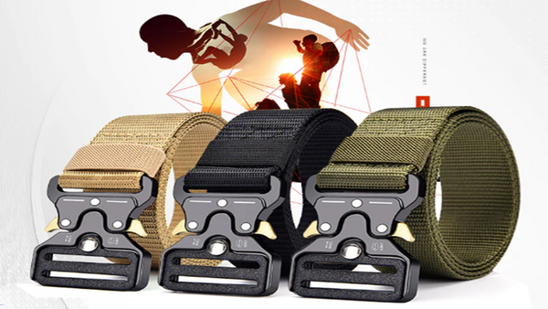 How to use MilitaryKart's Tactical Military nylon waist belts