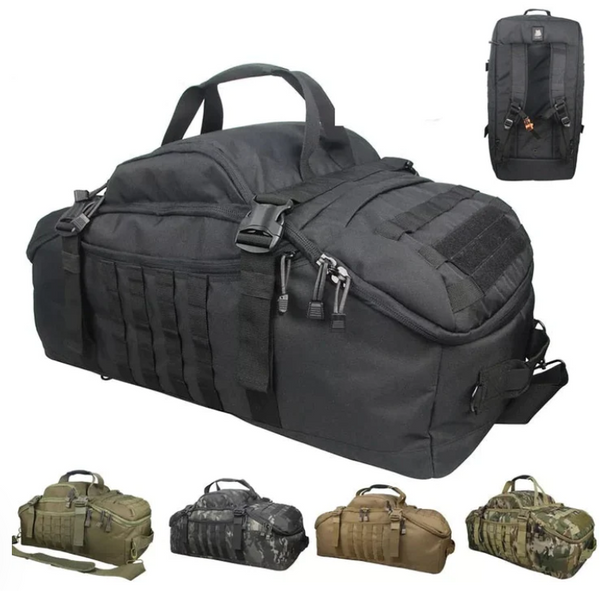 The Urban Explorer's Arsenal: Navigating the Concrete Jungle with a 3-in-1 Military Duffel Bag