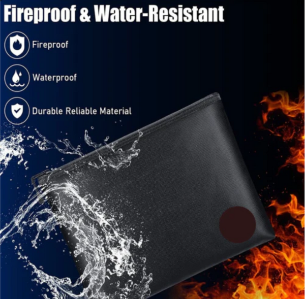 Essential Fireproof and Water-Resistant Storage Bag: A Must-Have for Home Safety and Peace of Mind