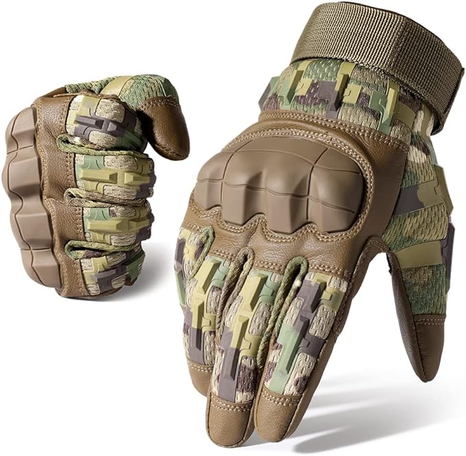 Indestructible Tactical Gloves – Military-Grade Hard-Knuckle Gloves for Shooting, Riding & Outdoor Work
