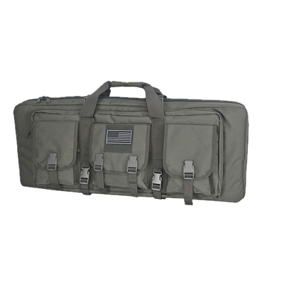 Tactical Double Rifle Bag - Molle Rifle Case for Sniper, Airsoft & Hunting Gear