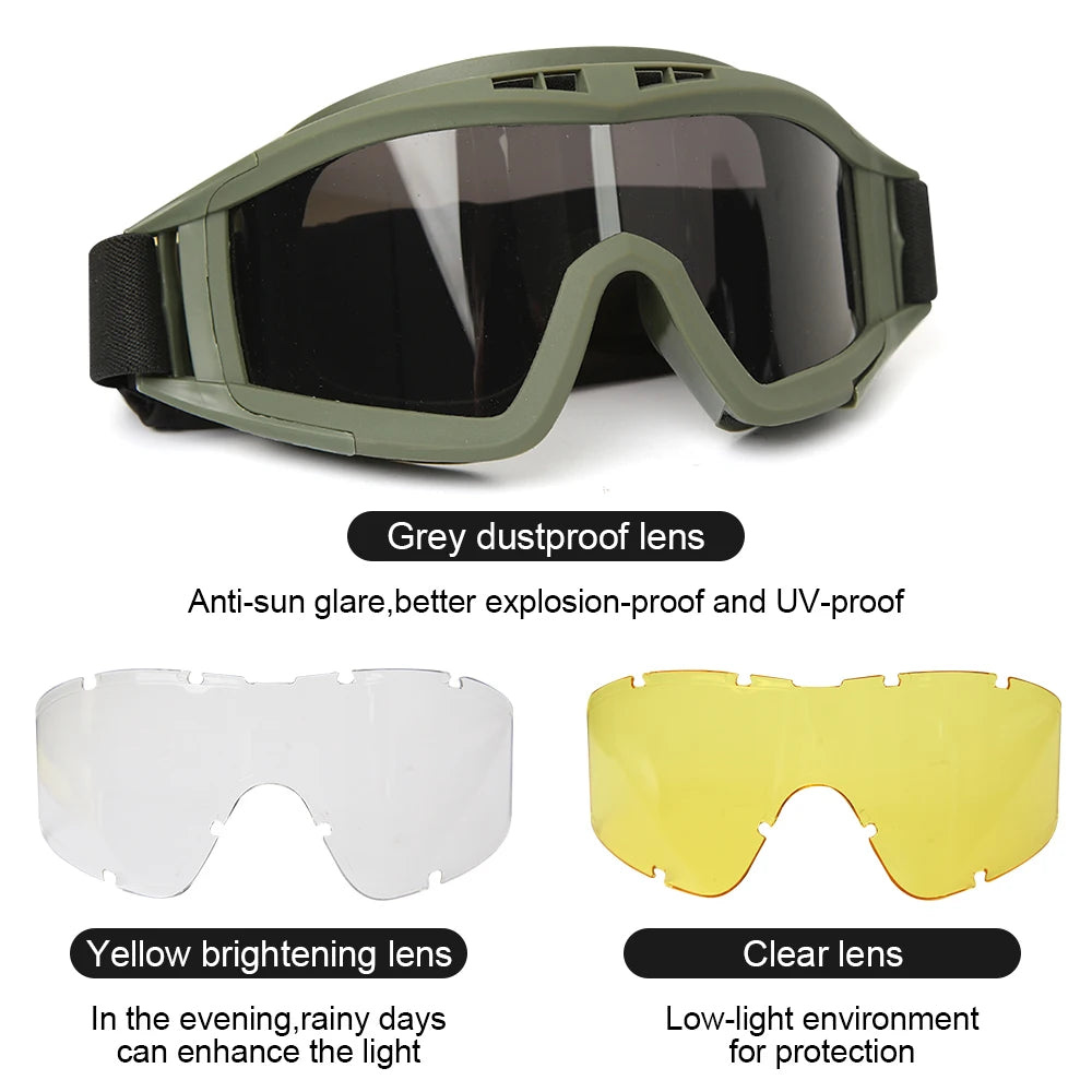 Tactical Airsoft Goggles | MilitaryKart