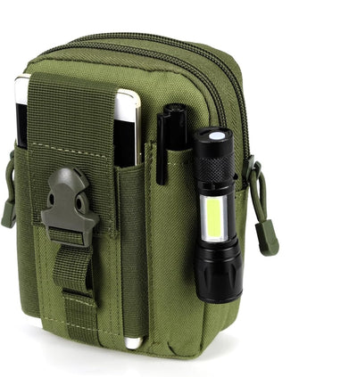 Tactical MOLLE EDC Belt Pouch – Military-Grade Compact Utility Bag