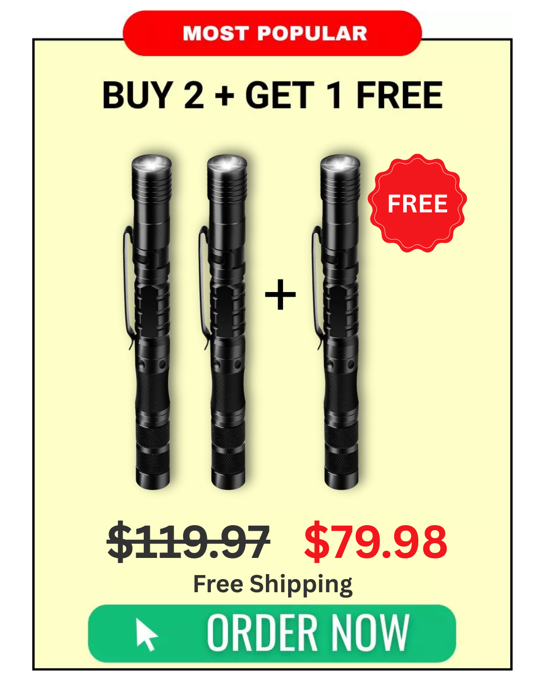MilitaryKart Stealth Talon - The Most Loaded 12 in 1 Tactical Pen with Flashlight and Glass Breaker
