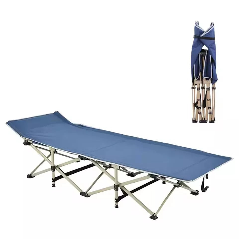 Camping Cot - Portable Folding Outdoor Bed for Adults and Kids