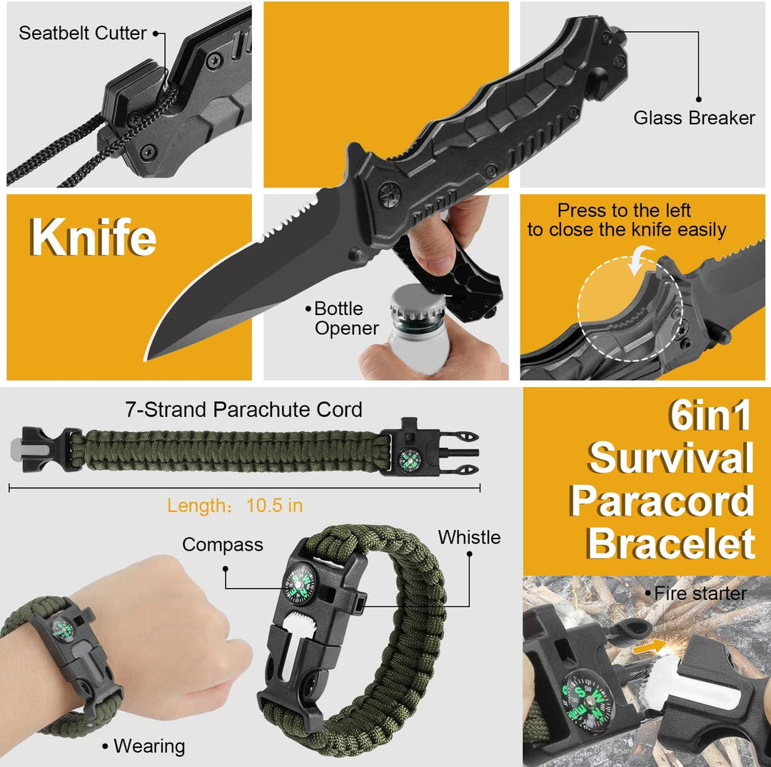 Survival Gear Kit – Camping & Hunting Emergency Essentials