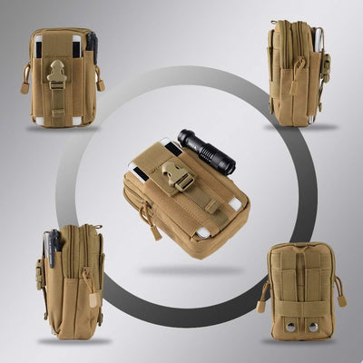 Tactical MOLLE EDC Belt Pouch – Military-Grade Compact Utility Bag