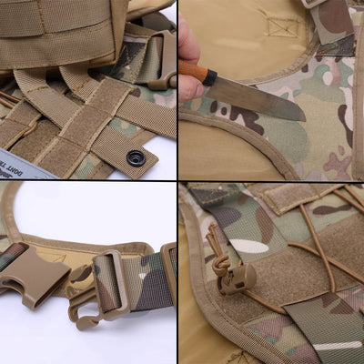 Tactical Dog Harnesses And Leash