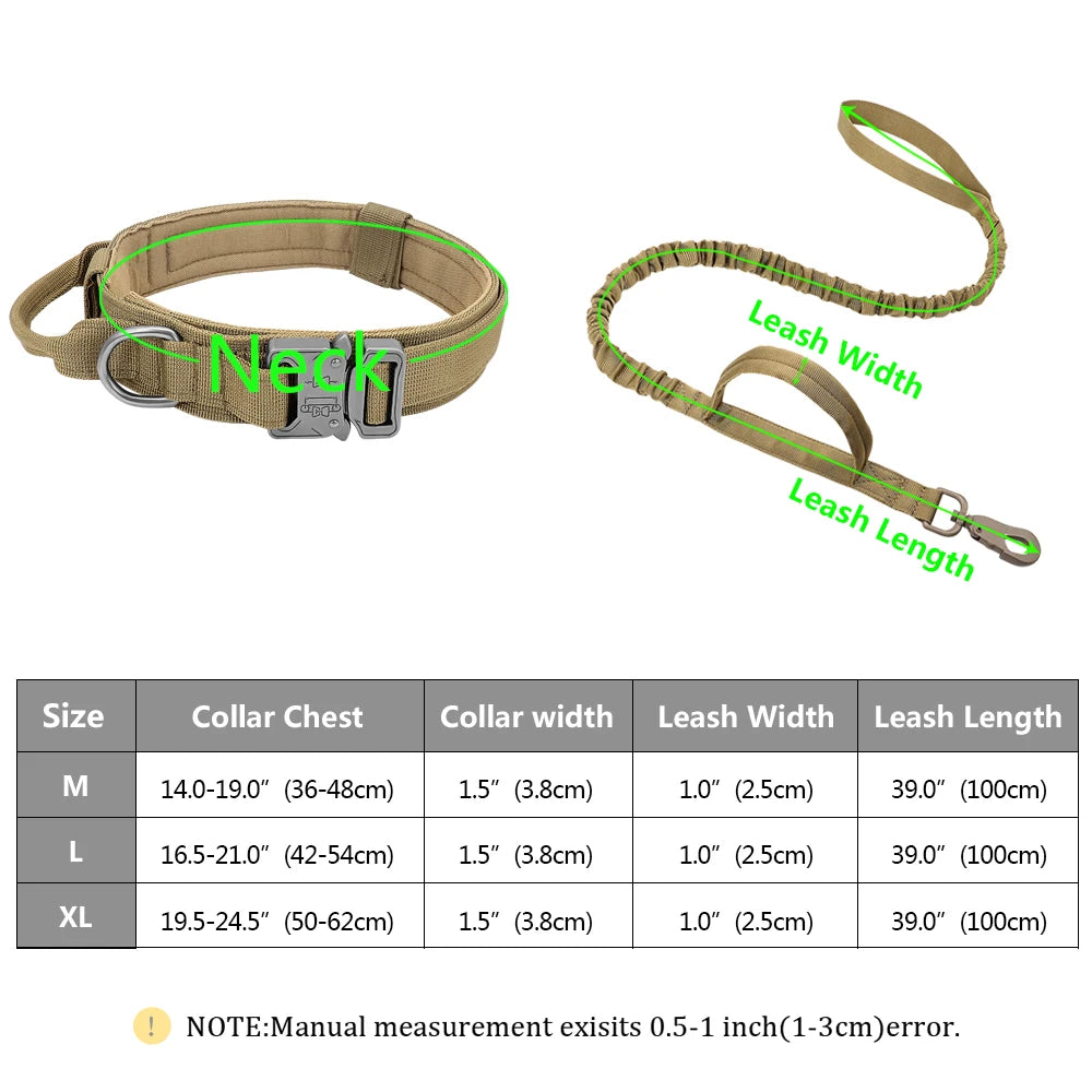 Military Dog Collar | Collar and Leash Set | MilitaryKart