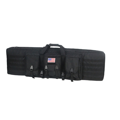 Tactical Double Rifle Bag - Molle Rifle Case for Sniper, Airsoft & Hunting Gear