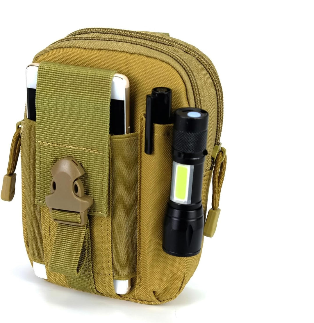 Belt Pouch Multi-Purpose Nylon Tactical Molle Pouch EDC Utility Gadget Belt Waist... Edc Pouch - Foto 7