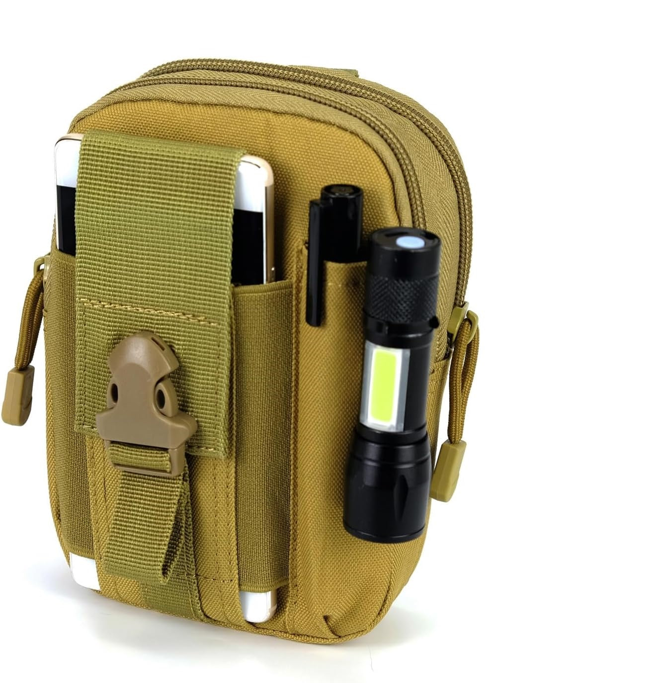 Tactical MOLLE EDC Belt Pouch – Military-Grade Compact Utility Bag
