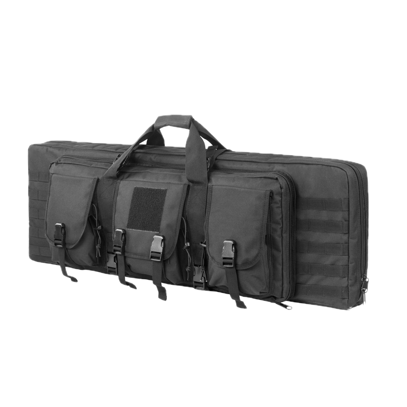 Tactical Double Rifle Bag - Molle Rifle Case for Sniper, Airsoft & Hunting Gear