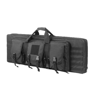 Tactical Double Rifle Bag - Molle Rifle Case for Sniper, Airsoft & Hunting Gear