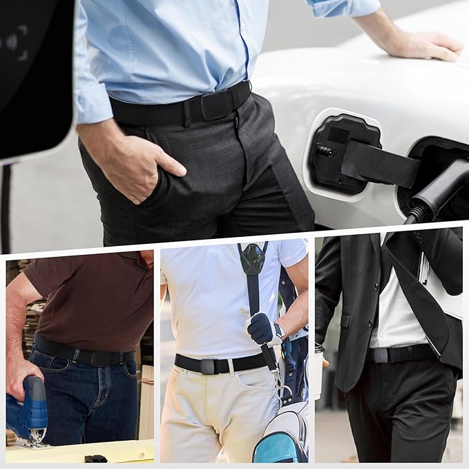 Mens Heavy Duty Canvas Belts with Breathable Webbing