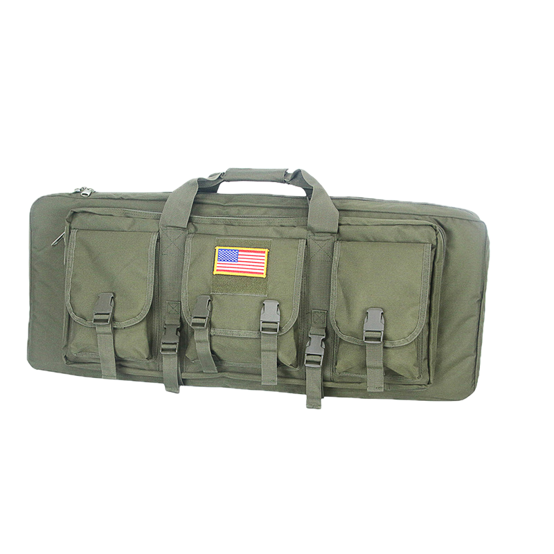 Tactical Double Rifle Bag - Molle Rifle Case for Sniper, Airsoft & Hunting Gear