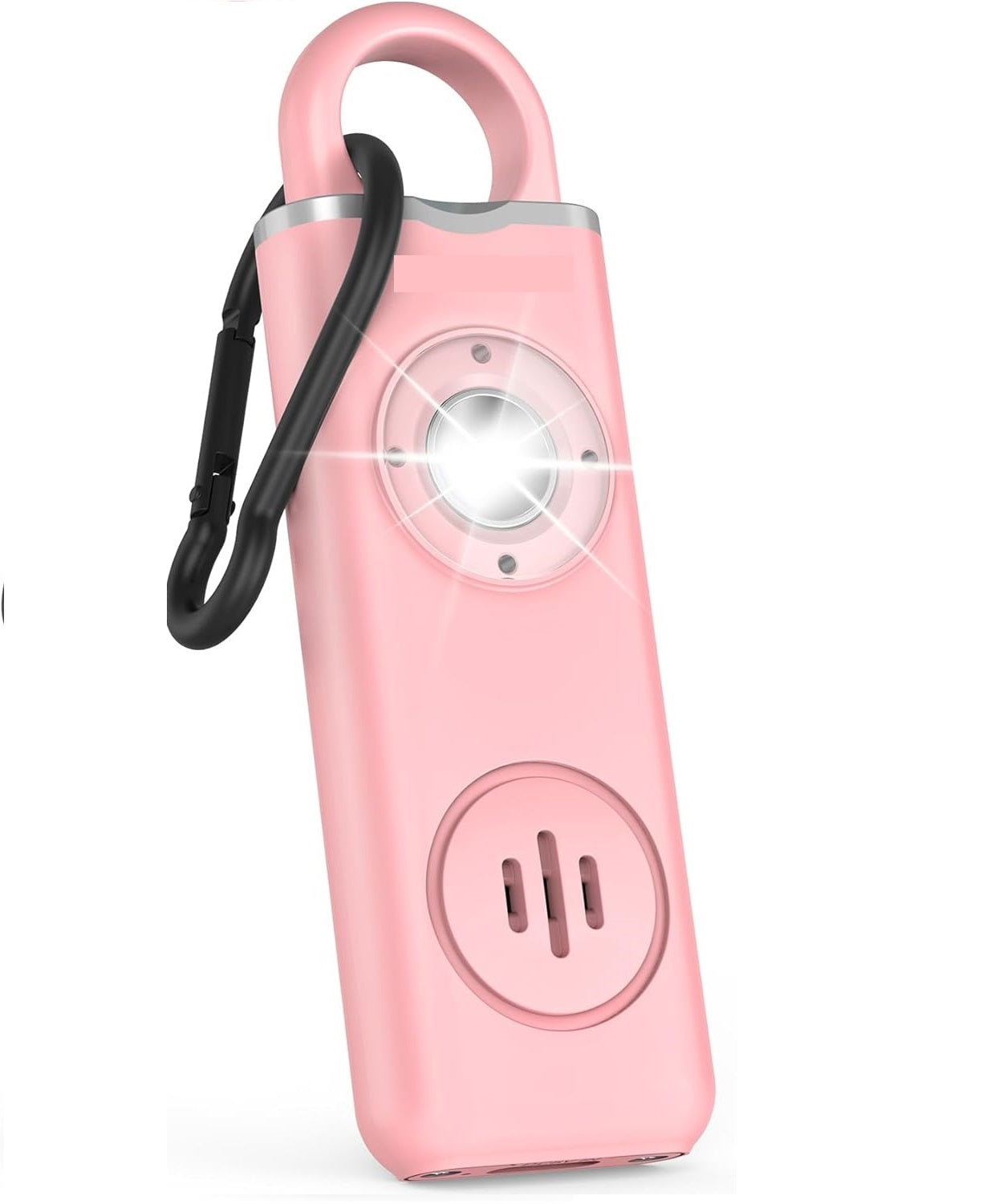Self Defense Alarm Keychain – 130dB Rechargeable Personal Safety Alarm with LED Light & Carabiner