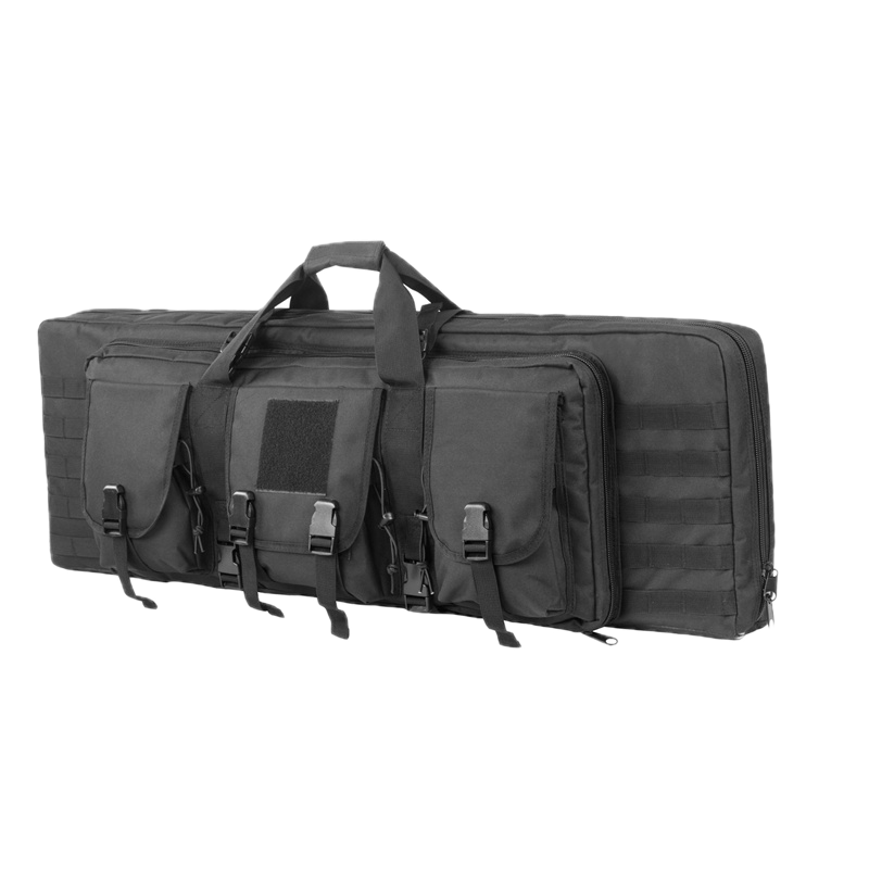 Tactical Double Rifle Bag - Molle Rifle Case for Sniper, Airsoft & Hunting Gear