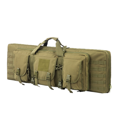 Tactical Double Rifle Bag - Molle Rifle Case for Sniper, Airsoft & Hunting Gear