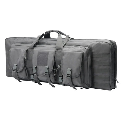 Tactical Double Rifle Bag - Molle Rifle Case for Sniper, Airsoft & Hunting Gear