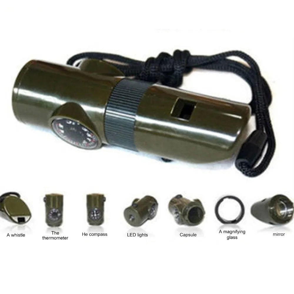 Emergency Survival Whistle | 7 in 1 Survival Whistle | MilitaryKart