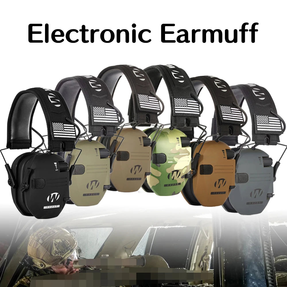 Electronic Anti-Noise Earmuff | Hearing Protection | MilitaryKart