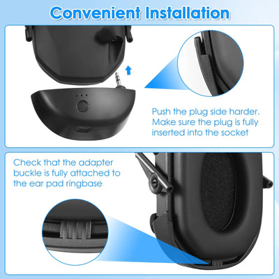 Bluetooth Adapter for Walker's Earmuffs