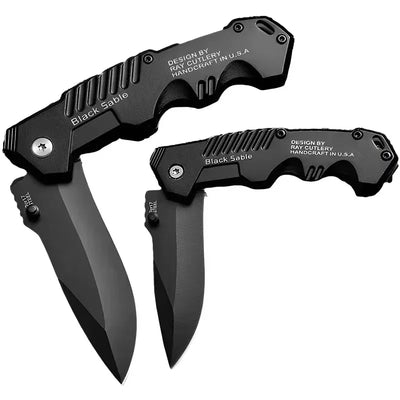 EDC Stainless Steel Folding Knife – Sharp Tactical Pocket Knife for Outdoor Adventures