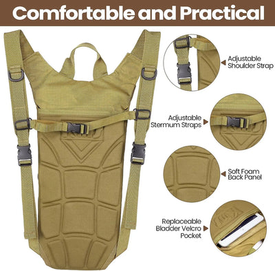 Tactical Hydration Backpack | 3L Hydration Backpack | MilitaryKart