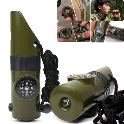 Emergency Survival Whistle | 7 in 1 Survival Whistle | MilitaryKart