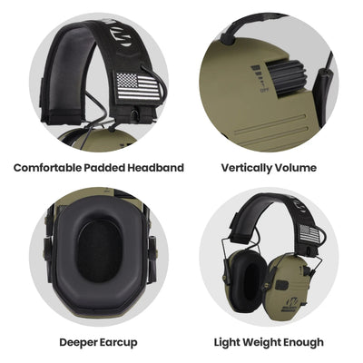 Electronic Anti-Noise Earmuff | Hearing Protection | MilitaryKart