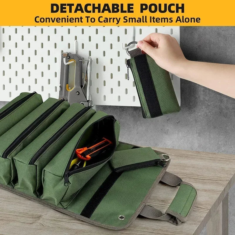 Pro Gear Multi-Pocket Tool Roll-Up Bag