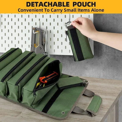 Heavy Duty Roll Up Tool Bag Organizer