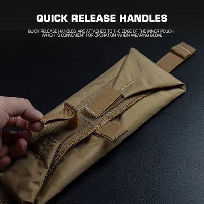 Tactical IFAK Roll-Up EMT Waist Pouch