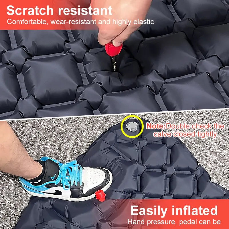 Ultralight Inflatable Camping Sleeping Pad