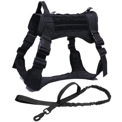 Tactical Dog Harness | Molle Dog Leash | MilitaryKart