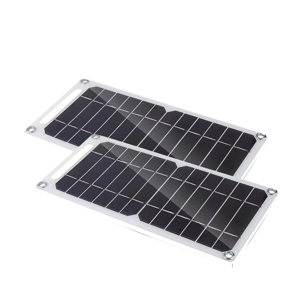 Portable Solar Power Panel with USB - Outdoor Camping & Hiking Use