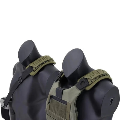 Backpack & Vest Shoulder Strap Pads – Soft Mesh Cushion for Tactical Gear (Twin Pack)