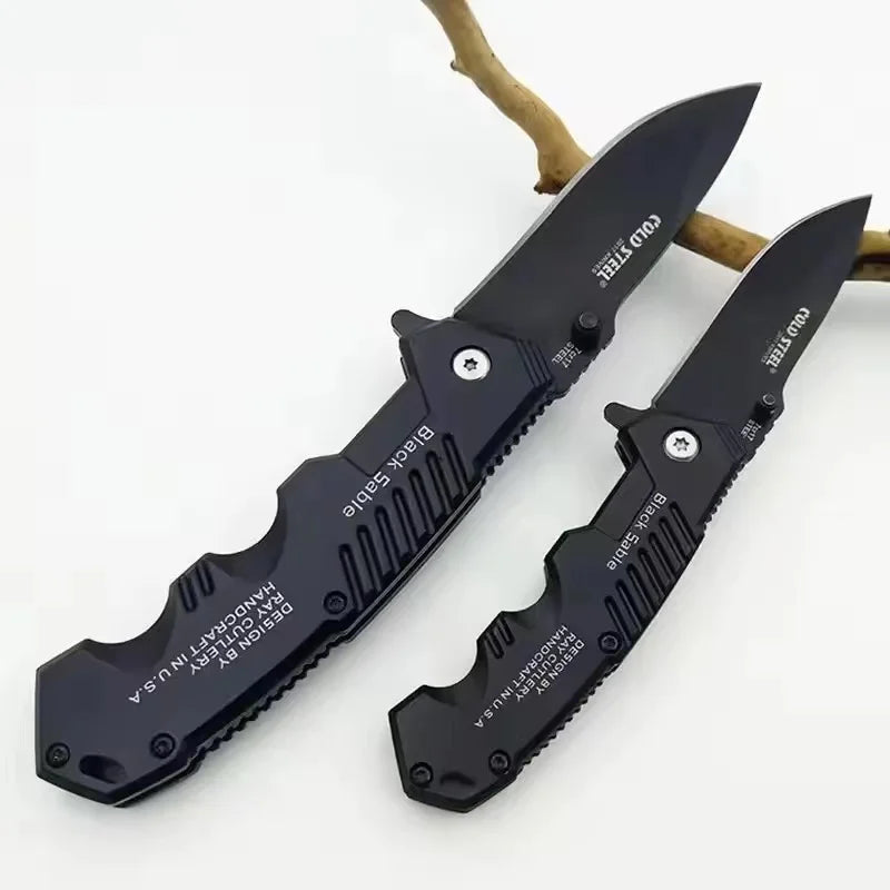 EDC Stainless Steel Folding Knife – Sharp Tactical Pocket Knife for Outdoor Adventures