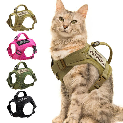 Tactical Cat Harness | Cat Harness Vest | MilitaryKart